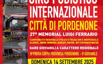 Volantino Giro Podistico di Pordenone 2025